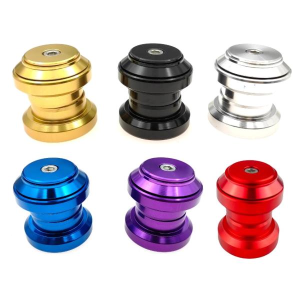 処分 シールドベアリング 34MM ヘッドセット アルミニウム合金CNC ブルー 1440 レターパック可