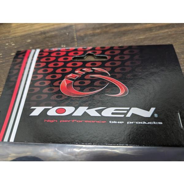 処分 TOKEN トーケン 1.5インチ ワンポイントファイブ 5mmスペーサー アルミ製 5g未満 1枚の値段です 91371 ゆうメール可