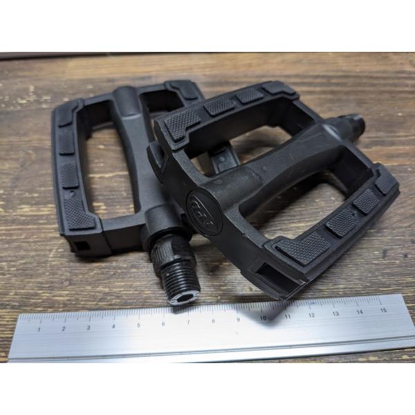 処分 ペダル FPD 左右セット 軸サイズ9/16インチ ボールベアリングタイプ ブラック ゆうメール可 ビアンキに採用 1181