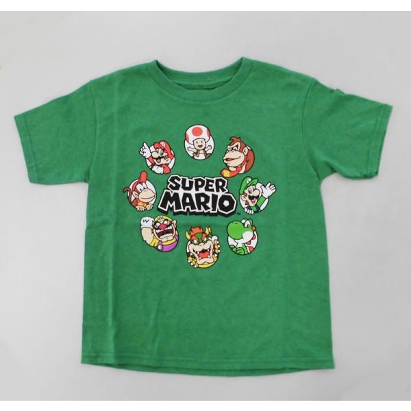 マリオtシャツ キッズサイズ グリーンサークルキャラ 5才前後サイズ Buyee Buyee Japanese Proxy Service Buy From Japan Bot Online