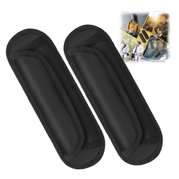 ■肩紐が肩に食い込むこで痛いことに悩んでおりませんか？そんな悩みを解決できる軽量タイプの肩パットになります。マジックタイプで簡単に固定が可能になりクッション性のある素材で軽減持ち運びが可能に縫い付けタイプではなく簡単に固定ができるうれしいタ...