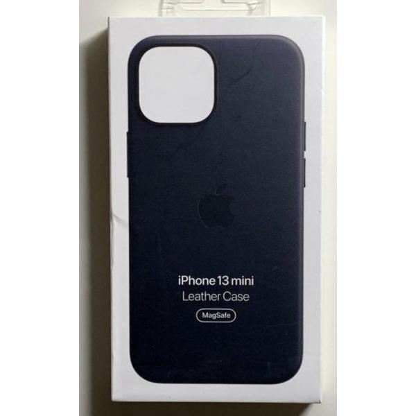 新品 純正 iPhone 13 mini レザーケース・ミッドナイト スマホケース