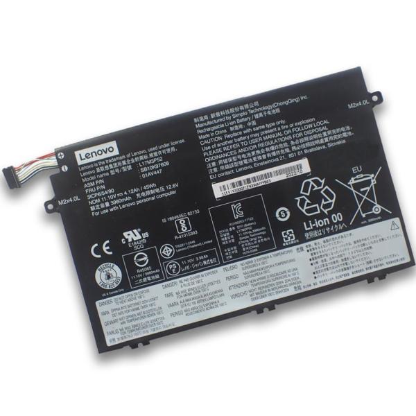 Lenovo レノボ ThinkPad E480 E490 E495 E580 メーカー純正 交換用内蔵バッテリー 01AV445 01AV448 L17L3P51 L17M3P52