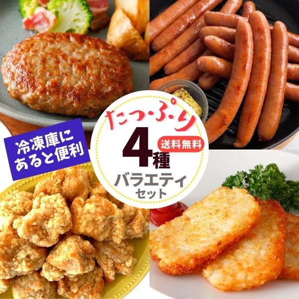 ハンバーグ ウインナー 竜田揚げ ポテト 惣菜  ギフト パーティ 冷凍 おつまみ おかず お弁当