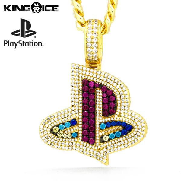ゴールドネックレス キングアイス King Ice プレイステーション 
