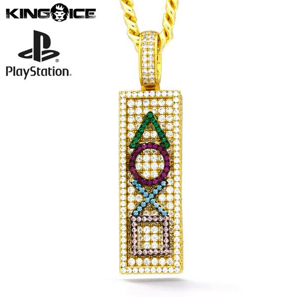 KING ICE キングアイス　ネックレス　ゴールド　ロゴ　2本セット ゴールドネックレス キングアイス King Ice プレイステーション