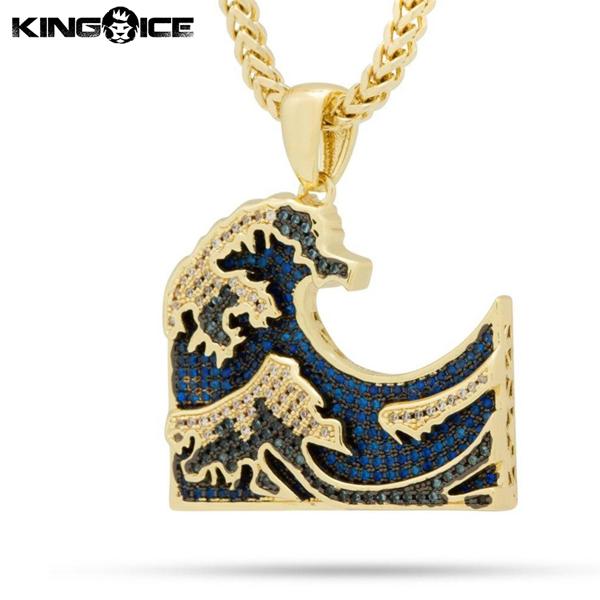 KING ICE キングアイス Barber Shop Pole Necklace ネックレス Barber Shop Pole Necklace | Barber Shop Jewelry | King Ice