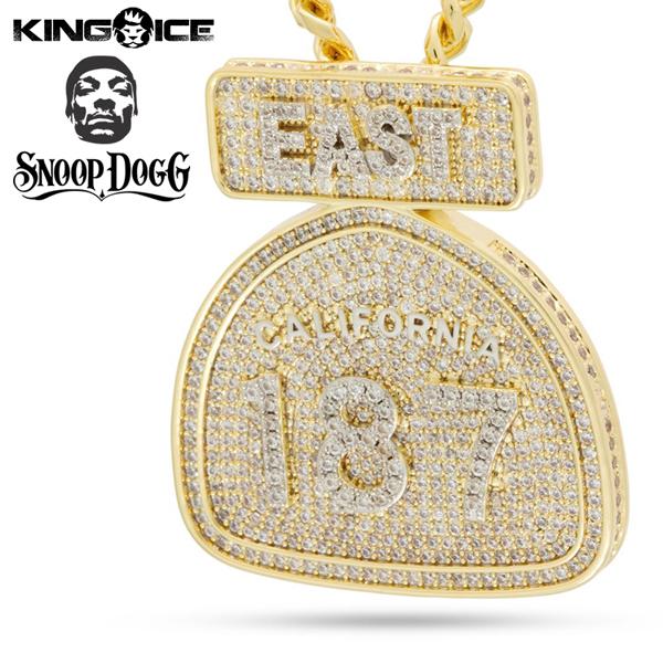 ネックレス キングアイス King Ice スヌープドッグ Snoop Dogg 187 