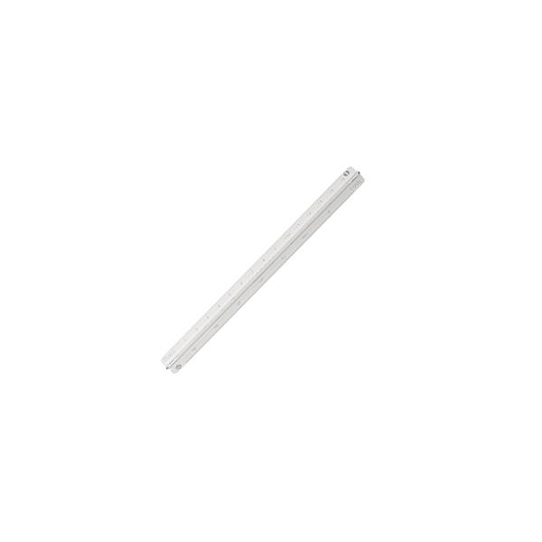 岡本製図器械三角スケール１５ｃｍ１／２５０入アルミ製21-2706