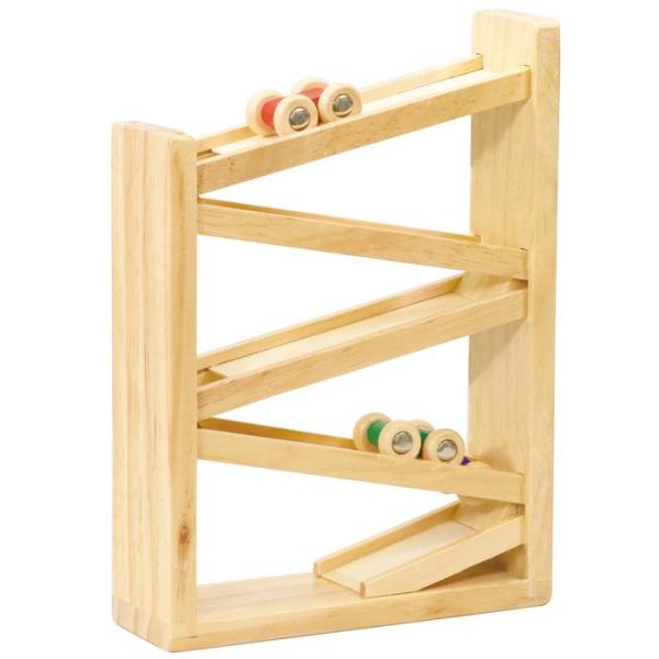 くるまがひっくり返りながらスロープを降りる！商品サイズ245×177×54ｍｍセット内容本体×1、車大×1、車小×1