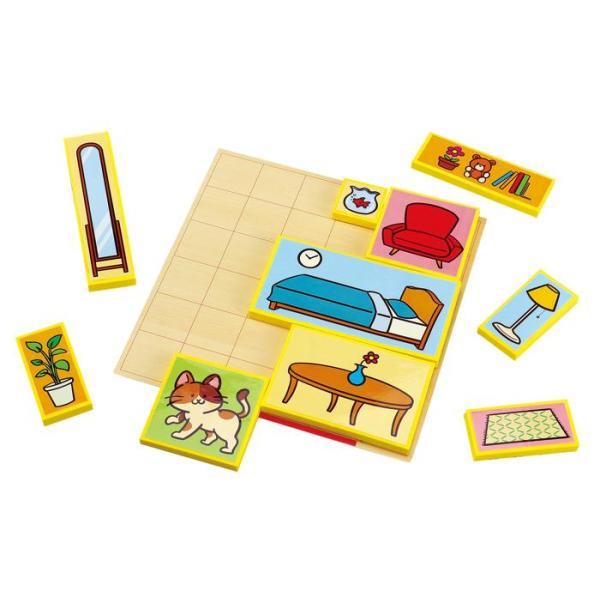 ピースの裏面は絵合わせパズル！ 2〜4人用商品サイズ250×250×10ｍｍセット内容本体×1