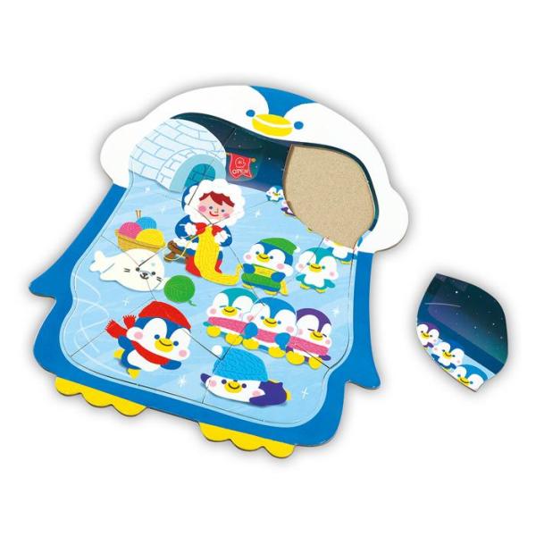 ぺんぎんの形をしたパズル商品サイズ300×270×3mmセット内容パズル1個