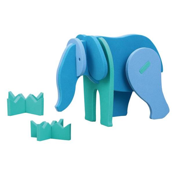 ぞうのEVA製立体パズル商品サイズEVAシート：210×150×5mmセット内容本体