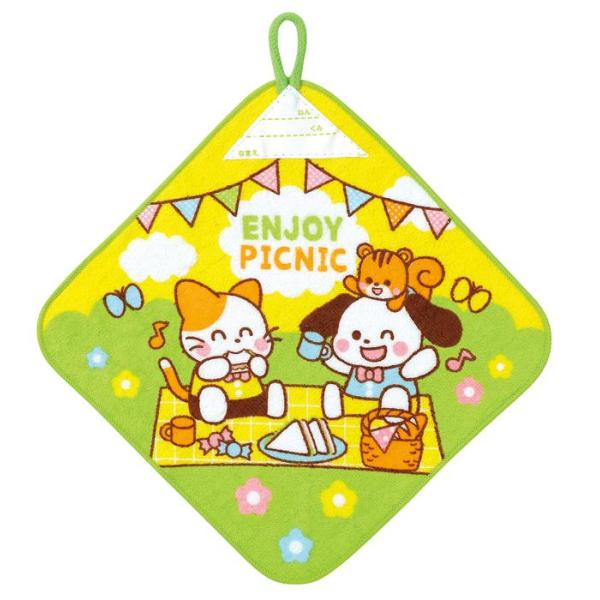 名前タグ付き商品サイズ200×200mmセット内容タオル1枚