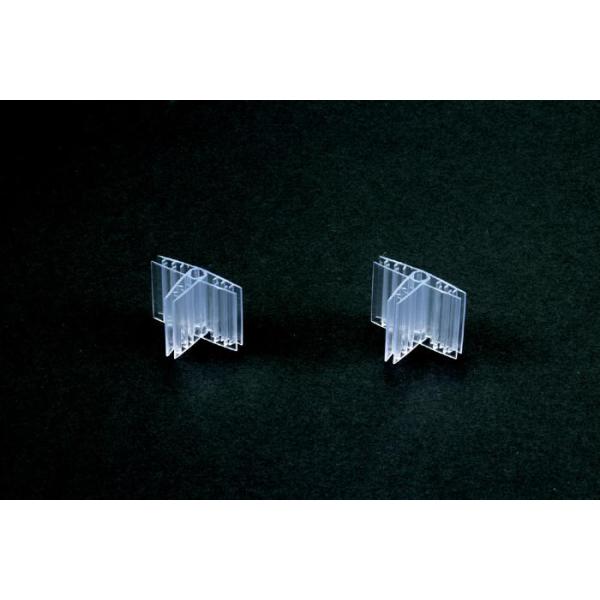 十字型パーテーション用拡張用パーツ！別売のパネル（小・大・特大）と連結可能！商品サイズ48×27×34mmセット内容本体×２