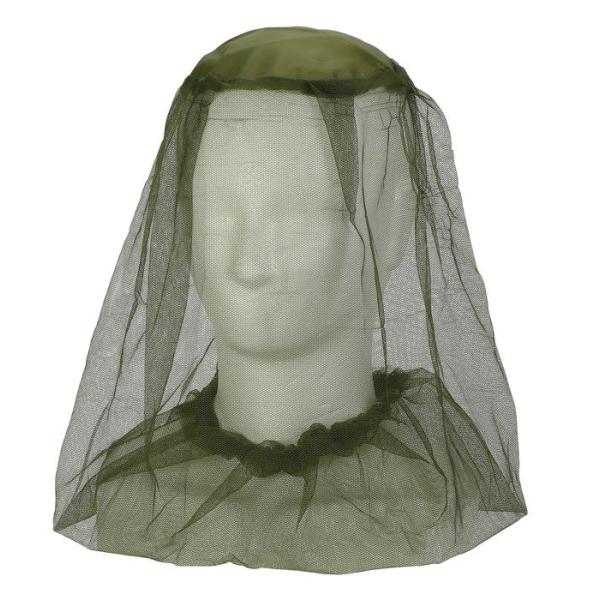 目のこまかいメッシュ生地の虫よけネット！首元がゴム製でしっかりフィットするので、虫の侵入を防ぐ！ 視界も良好。 商品サイズ約227×470mmセット内容本体×1