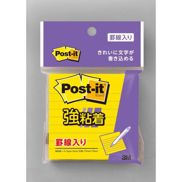 スリーエムポスト・イット　強粘着ノート　罫線入り630SS-YN