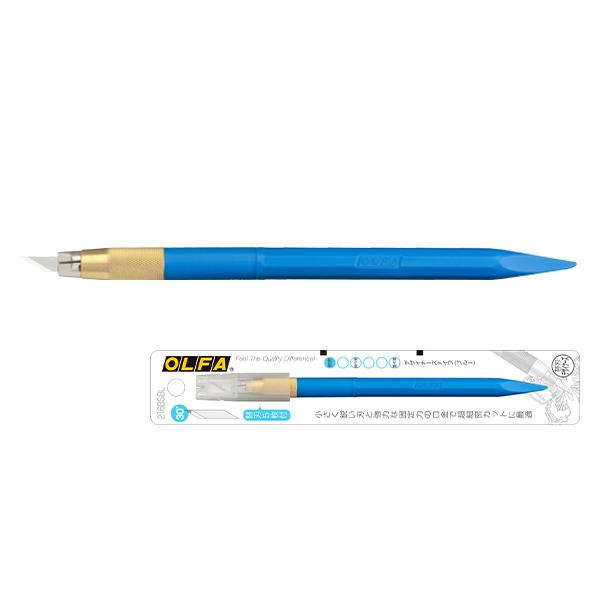 オルファデザイナーズナイフ ブルー (文具専用)216BSBL オルファデザイナーズナイフ ブルー (文具専用)216BSBL