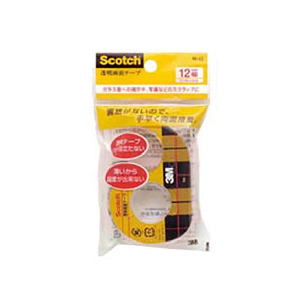 スリーエム 透明両面 テープ（小巻）W-12