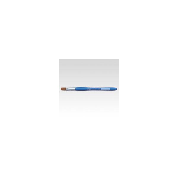 画筆　ネオセブロン平筆　１０号●規格：１０号●長：１９５ｍｍ●材質：軸＝再生ＰＳ，穂先＝ＰＡ