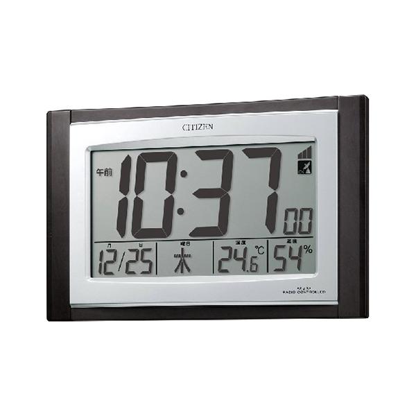 CITIZEN（シチズン） シチズン掛置兼用電波時計パルデジット コンビ
