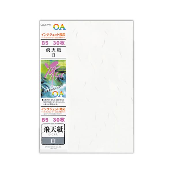 菅公工業 ＯＡ和紙　冴　Ｂ５　飛天紙　白リ611