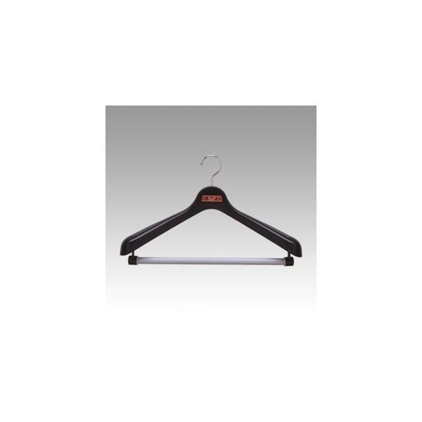 ●外寸：幅４５０×高２７０×肩厚５２ｍｍ●材質：本体／回転コマ＝ＰＰ，バー受け＝ＡＢＳ樹脂，フック＝鉄／クロームメッキ，回転ストップバー＝再生スチロール樹脂／ラバー加工，すべり止め＝改質合成ゴム