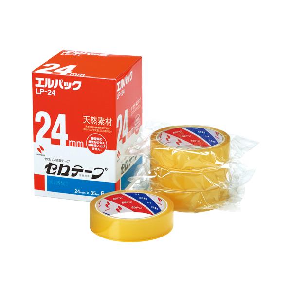 ニチバン セロテープ エルパック 【6巻】LP-24 : ステーショナリー