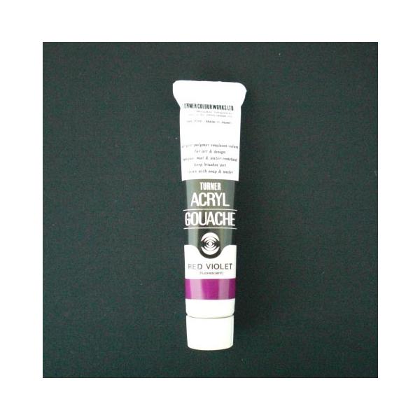 ターナーアクリルガッシュＡ色　２０ｍｌ　＃６１AGA20 レッド バイオレット