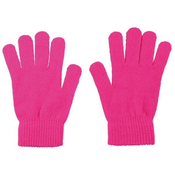 カラーのびのび手袋 大 蛍光ピンク 14801 カラーのびのび手袋 大 蛍光ピンク