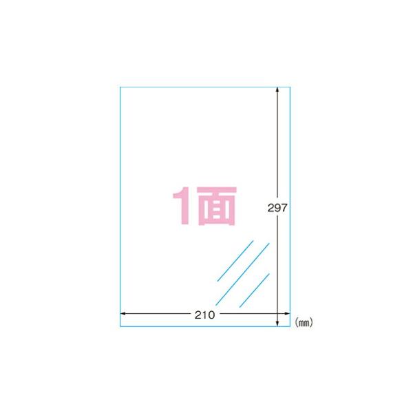エーワン インクジェットプリンタラベル透明光沢 （28791）