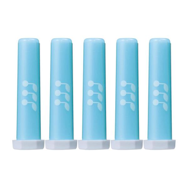 サクラクレパス えんぴつキャップ ブルー Gペンシルキヤツプ#36 ブルー商品スペック●色:ブルー●転がり防止の６角リング付きです。●名前欄付きです。●５本入りです。●寸法: 直径1.3cm×高さ4.6cm ●材質: 樹脂※仕様変更で商品画...