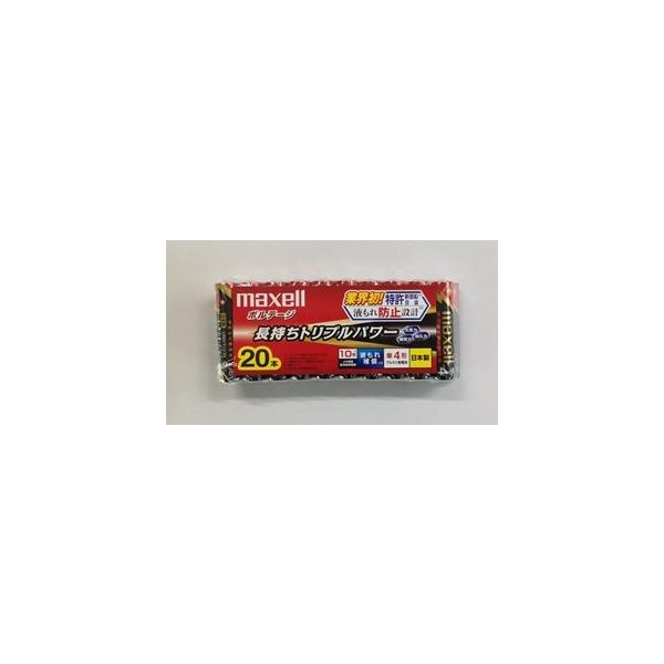 他サイト： マクセル単４ アルカリ乾電池 ボルテージ ２０本 LR6（T）-20P メール便制限重量１キログラムですの商品画像