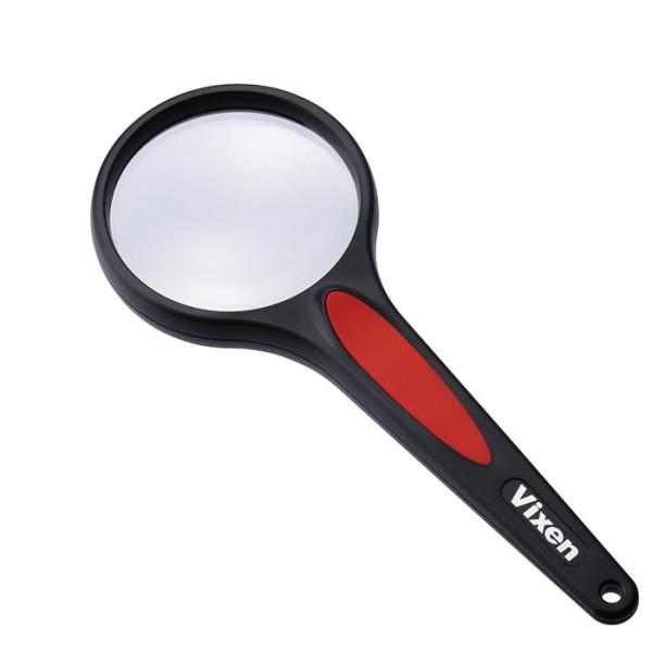 直径７０ミリ　倍率２.５倍の軽いルーペ周辺部の歪みが抑えられ、すっきりとした視界がひろがる非球面レンズのルーペグリップは高い弾力性のある樹脂素材で疲れにくいエラストマー机などに置いた際、柄の部分が浮かび上がるようなデザインで持ちやすい形状レ...