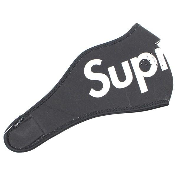 シュプリーム Supreme 14aw Neoprene Face Mask フルロゴフェイスマスク 黒 Size フリー 新古品 未使用品 Sagaretxe Net
