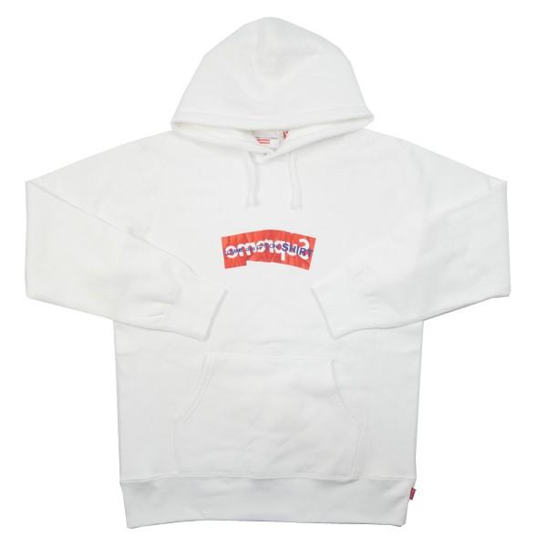 シュプリーム Supreme Comme Des Garcons Shirt 17ss Box Logo Hooded Sweatshirt Box ロゴパーカー 白 Size M 新古品 未使用品 Supersport Tn