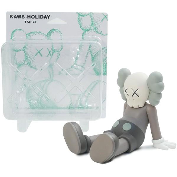 カウズ KAWS HOLIDAY TAIPEI Limited 7 フィギュア 茶 Size【フリー 