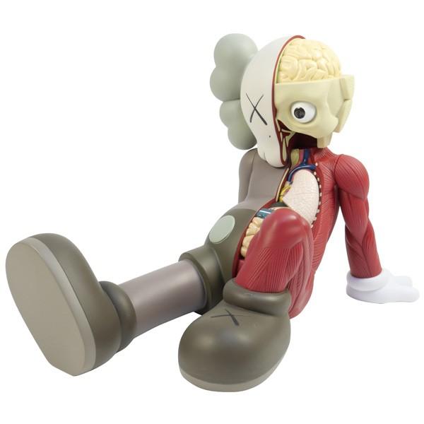 カウズ KAWS ×MEDICOM TOY COMPANION Resting Place フィギュア 茶