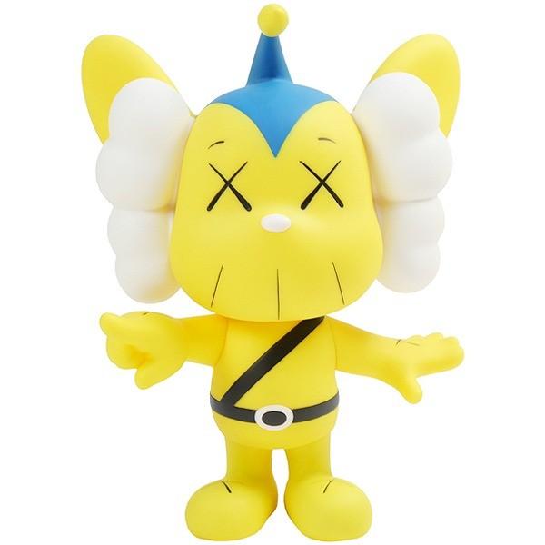 カウズ KAWS ×MEDICOM TOY VCD JPPフィギュア 黄 Size【フリー