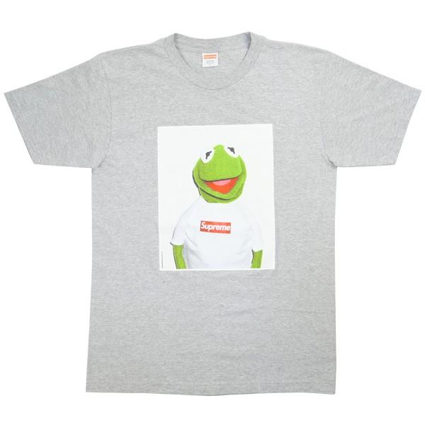 シュプリーム Supreme Kermit The Frog カーミット 08ssカーミットboxロゴtシャツ 灰 Size L 中古品 良い 中古 Www Wearefromdust Org