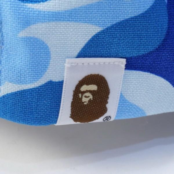 ア ベイシング エイプ A Bathing Ape Sesame Street Abc Camo Snap Back Cap Abcサル迷彩柄キャップ 青 Size フリー 新古品 未使用品 Jsonic Ca