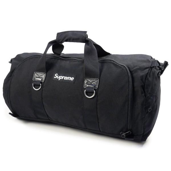 black supreme duffle bag