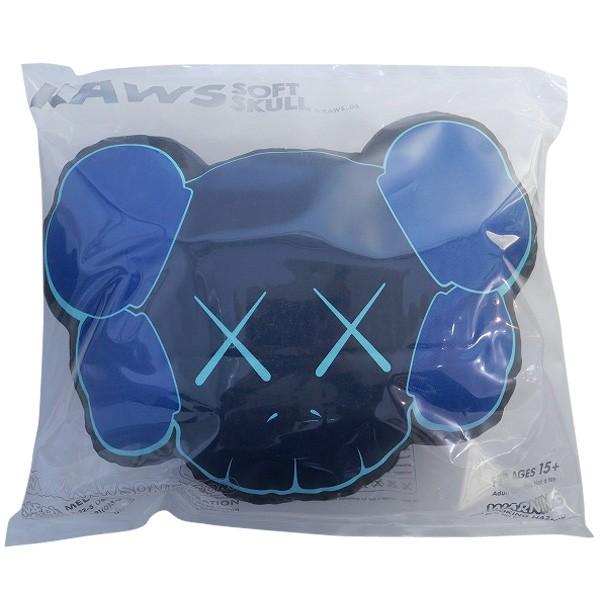 カウズ Kaws 2005 Soft Skull クッション 黒青 Size フリー 新古品 未使用品 Www Specialistdetailing Com