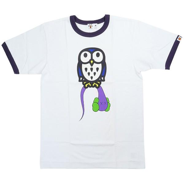 ア ベイシング エイプ A BATHING APE ×KAWS カウズ フクロウマイロ 