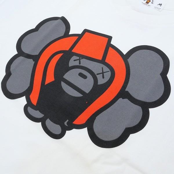 ア ベイシング エイプ A Bathing Ape Kaws ソルジャーンマイロtシャツ 白 Size M 新古品 未使用品 Rsuwilliambooth Com
