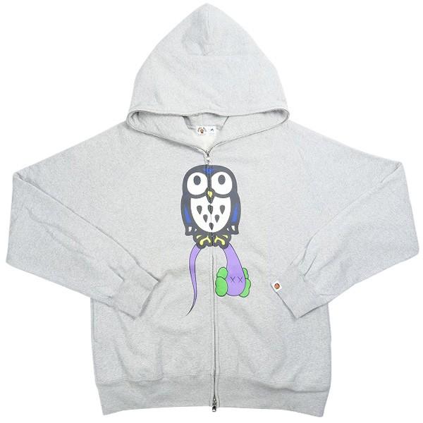 ア ベイシング エイプ A BATHING APE ×KAWS カウズ フクロウマイロ