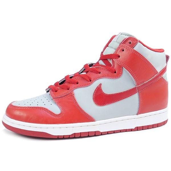 ナイキ NIKE DUNK HIGH LE SILVER/VARSITY RED 630335-061 1999年 