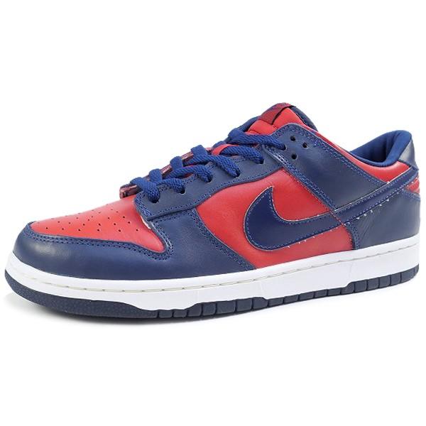 ナイキ NIKE DUNK LOW VARSITY RED/MIDNIGHT NAVY 630358-641 ナイキ NIKE DUNK LOW VARSITY RED/MIDNIGHT NAVY 630358-641