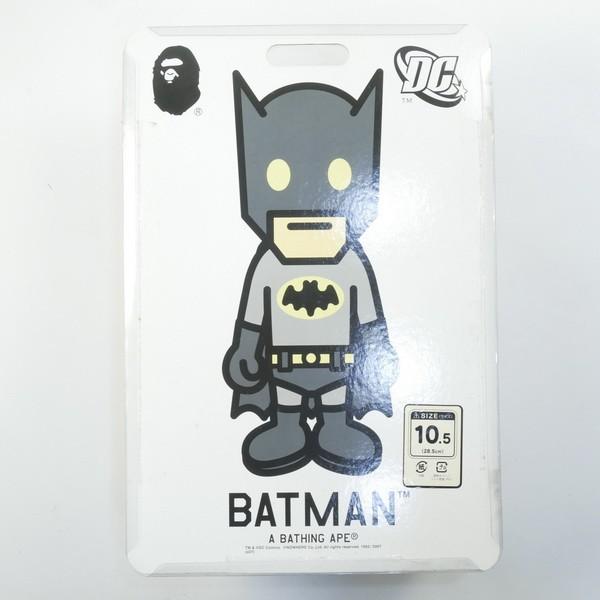 A Bathing Ape Dcコミック Bapesta Batman スニーカー 黒 Size 27 0cm 新古品 未使用品 Jsonic Ca