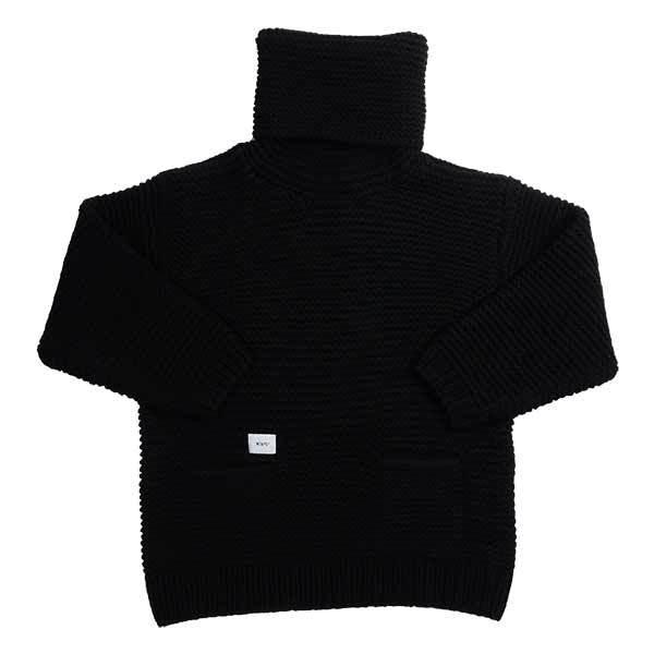 WTAPS HBT / SWEATER. WOOL Mサイズ ニットセーター Wtaps HBT SWEATER BLACK ダブルタップス ウール ニット
